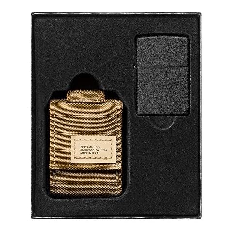 Zippo Coyote Tactical Pouch Set Cover