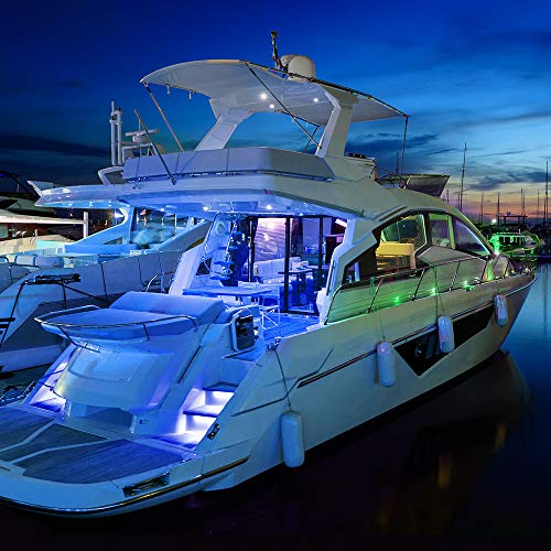 Obcursco Pontoon Led Light Strip, Waterproof Marine Led Light Boat Interior Light Boat Deck Light For Night Fishing. Ideal For Pontoon And Fishing Boat #TOP6