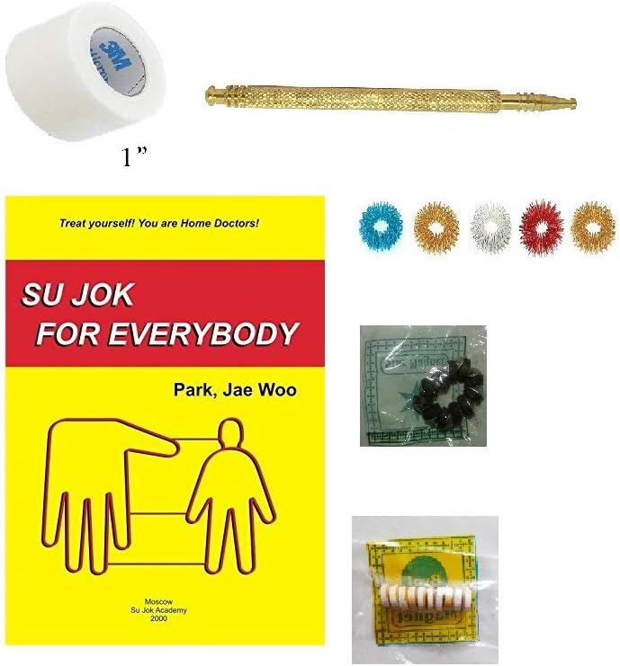 AHCS Acupressure Mat Sujok For Every Body Book Tools Kit