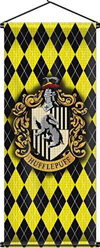 Nordic Souvenirs Harry Potter Style Banner - Hufflepuff Flag 43in x 16in Wall