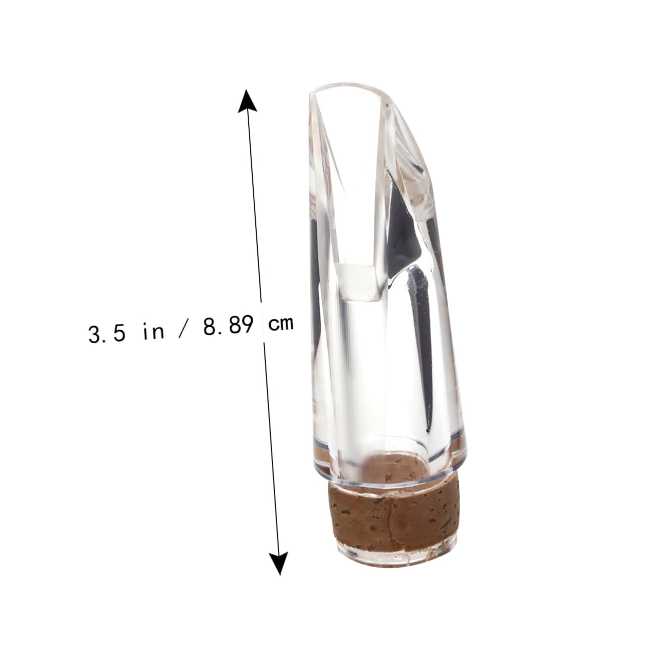 LIFKOME Transparent Clarinet Mouthpiece Bolwtorch Durable Fit for Bb Clarinets for Musicians Seeking and Comfort