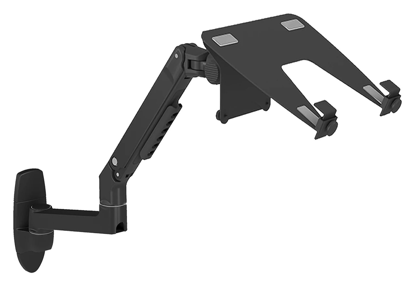 Bras à ressort mécanique V62WT support mural aluminium moniteur et PC