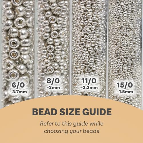Miyuki Round Seed Bead Size 8/0 22g-tube Galvanized Silver4