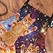 Baking Aprons Cooking Aprons for Women Cute Aprons Kitchen Gift Pizza Space Cat