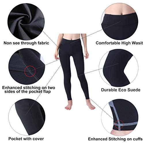 image for Okay Sports Women's Breathable Horse Riding Tights Knee Patch Grip Equ