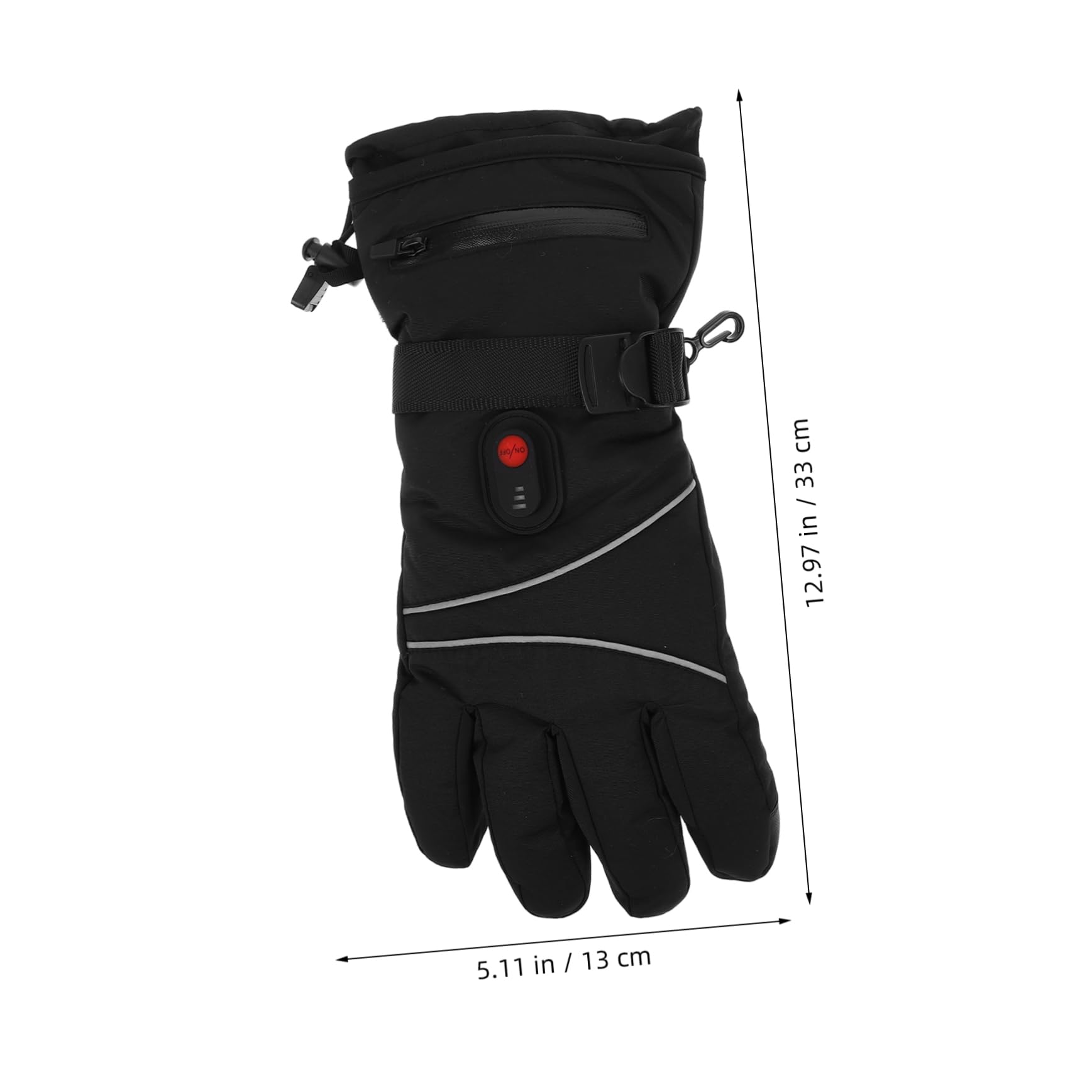 PRETYZOOM Thermal Gloves for Men Heated Gloves Touchscreen Electric Hand Warmers for Winter Activities