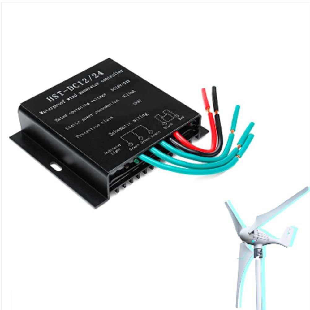 Regolatore di Carica per turbina eolica MPPT Impermeabile 2000W-8000W, regolatore di Batteria 10A-40A, Tensione 12V 24V Auto 48V, Adatto a Varie Turbine eoliche