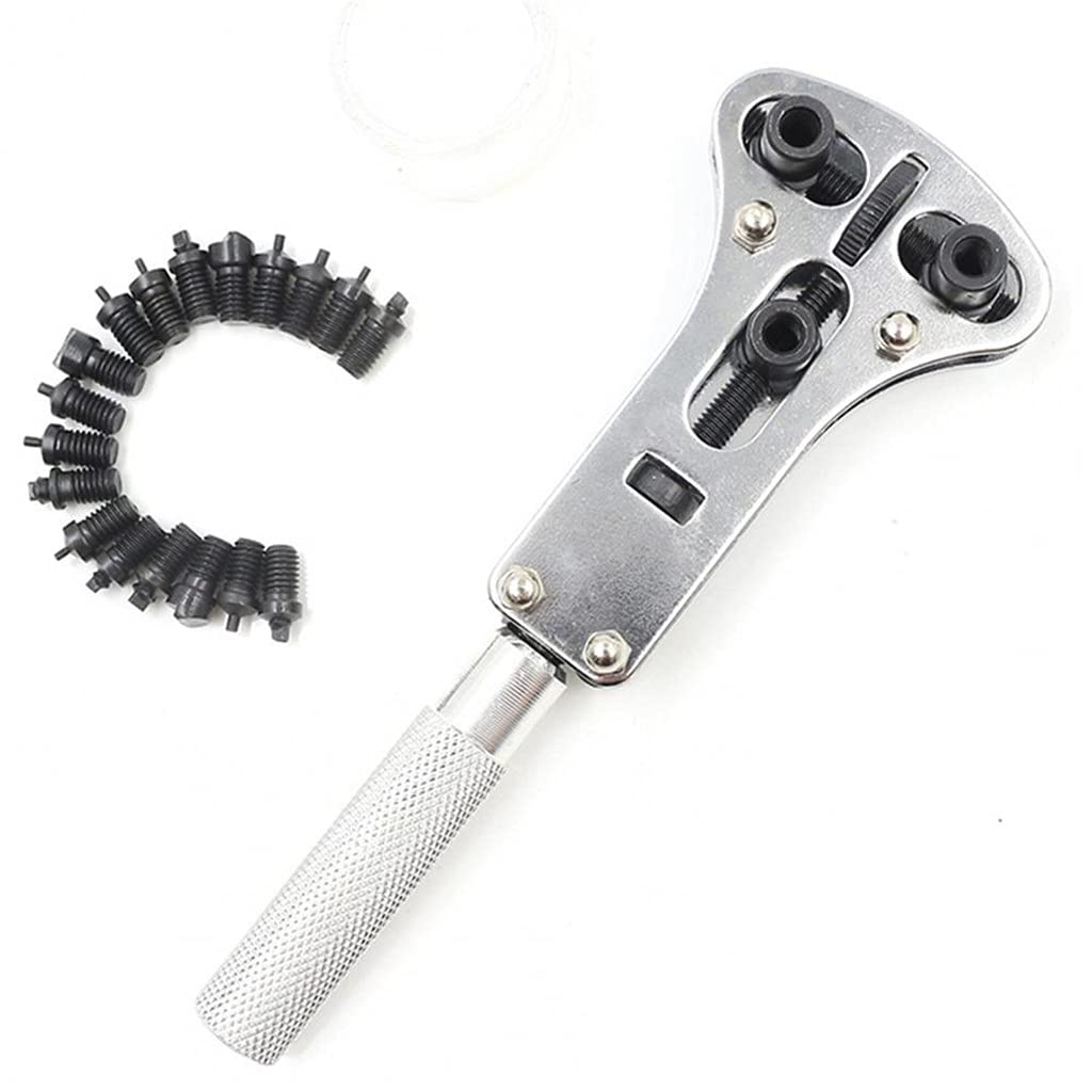 ABBNIA Watch Repair Tool Waterproof Screw Adjustable Case Back Remover Opener Wrench Case Opener