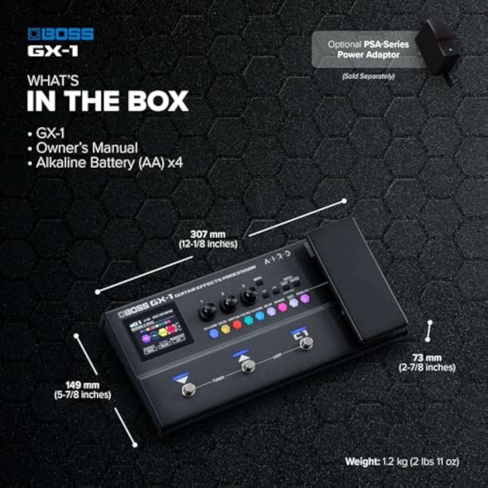 GX-1 Ultra-Portable Guitar Effects Processor