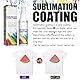 Sublimationsbeschichtung,Bright Glitter Adhesive Spray,Schnell Trocknendes Sublimationsspray,Sublimationsspray Für Baumwolle,Sublimation Coating Spray,Upgraded Sublimation Coating Spray