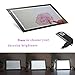 Tracing Light Box, M.Way Adjustable Brightness A4 Size Copy Board 9x13 Inch Ultra Thin 5mm LED Light Table For Artists, Drawing, Sketching, Animation