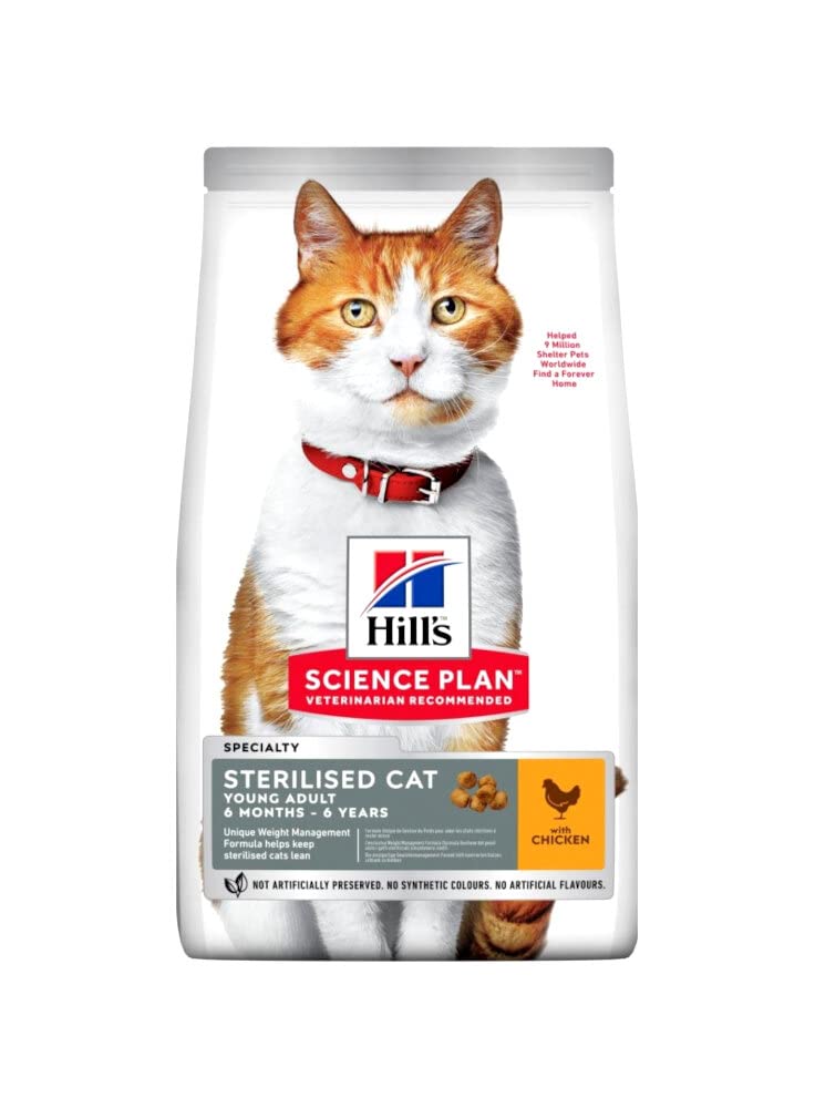 Hill's Pet Nutrition Sp Feline Y.A. Sterilised Pollo - 7000 g