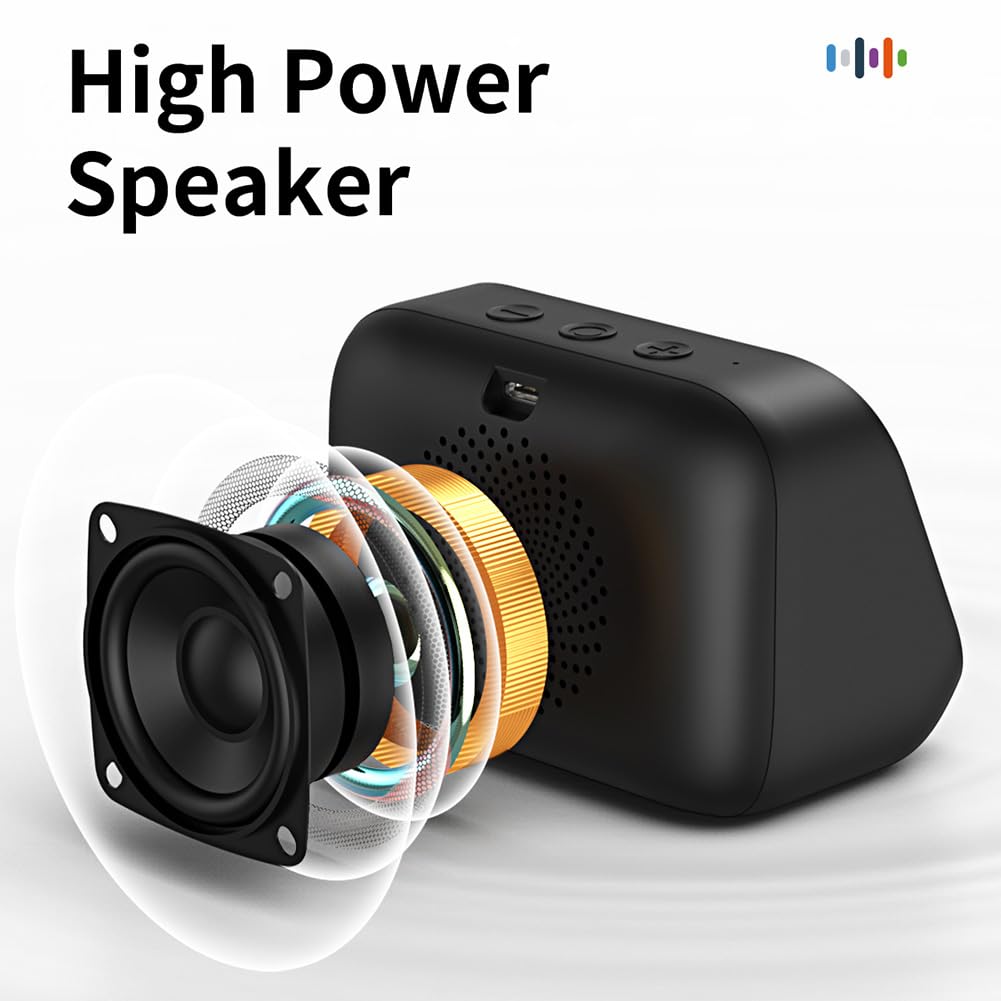 Inteligentny z asystentem głosowym i budzikiem świetlnym RGB do domu i sypialni Bluetooth