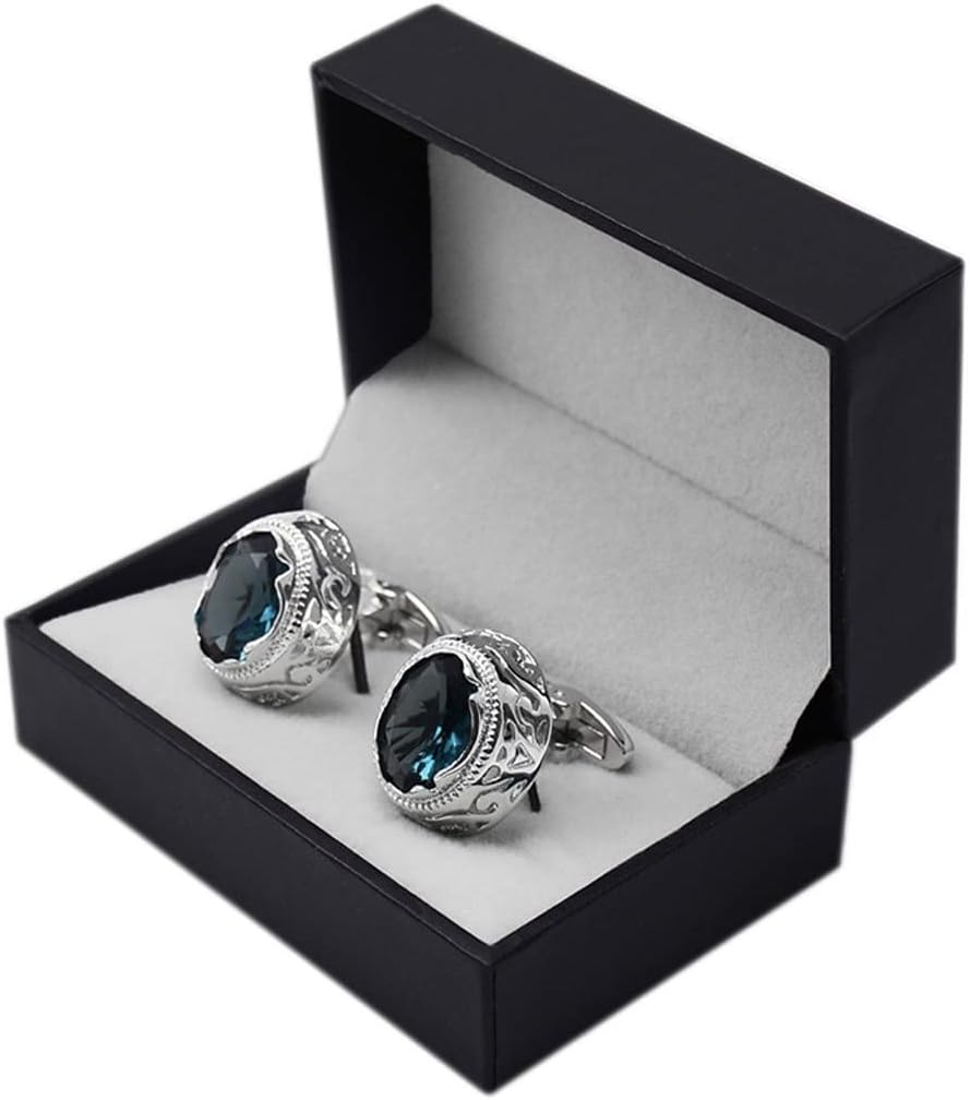 Cufflinks for Mens Shirt Cuff Buttons Silver Color Cuff Links Wedding Wedding Party Cufflink