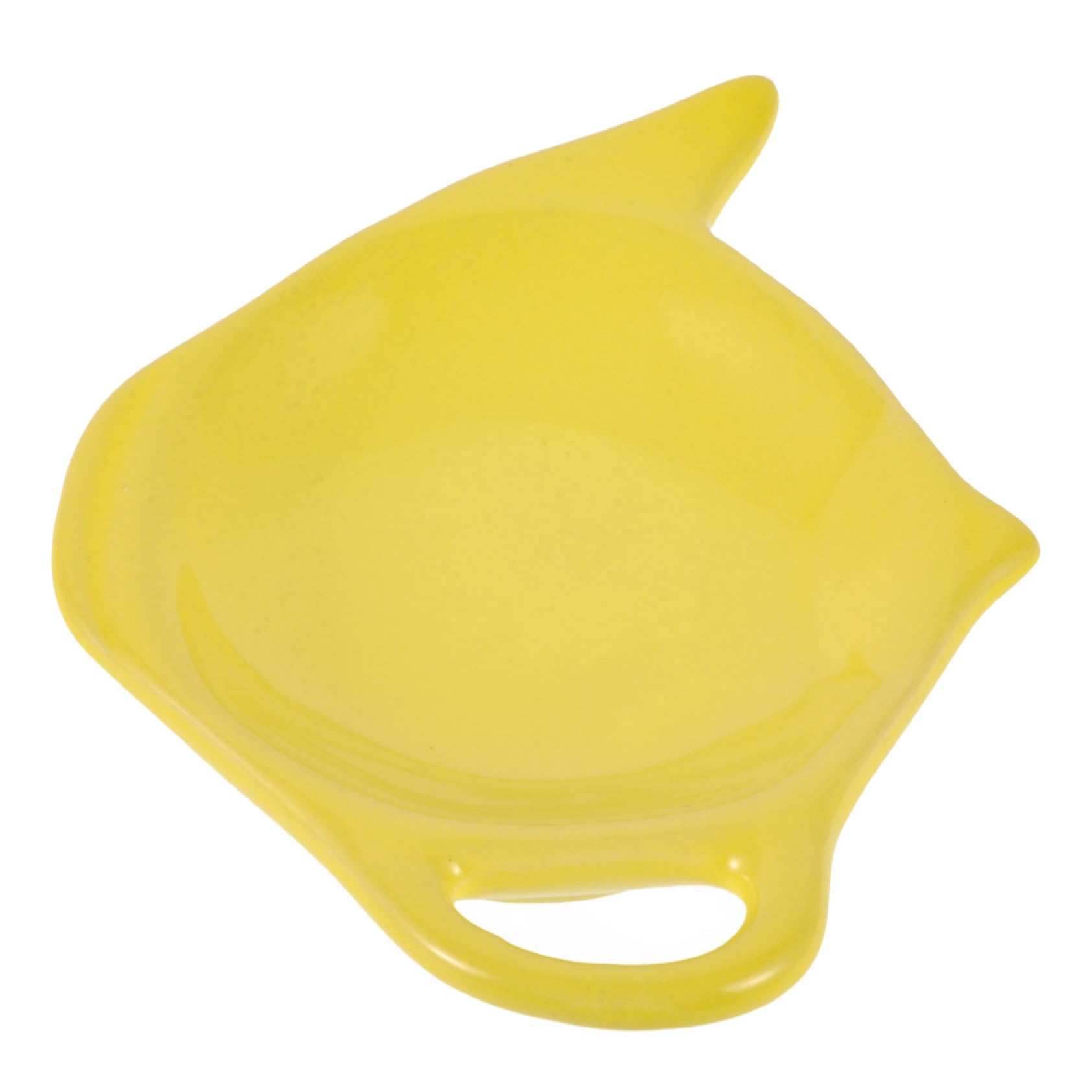 DECHOUS 4 Eleganti Contenitori Per Bustine Di Tè in Ceramica Con Design A Teiera Ideali Per Intingere La Salsa Del Tè.