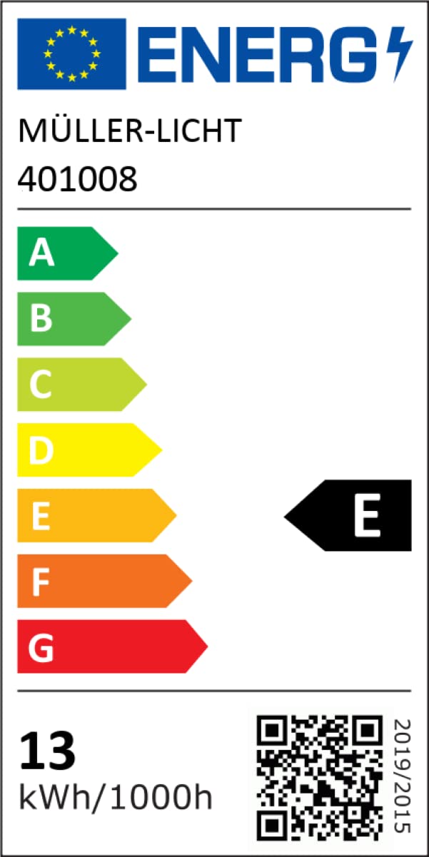 Müller-Licht Essentials LED A65 Lampe Birnenform E27, neutralweißes Licht (4000K), 13W ersetzt 100W, nicht dimmbar, 25000h Lebensdauer, Klar (Packung mit 4)