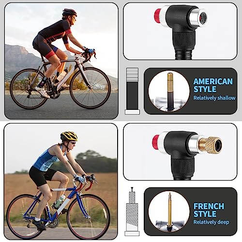 Bomba de choque de alta pressão - (máximo de 300 PSI 300 PSI) Bomba de choque de bicicleta MTB para