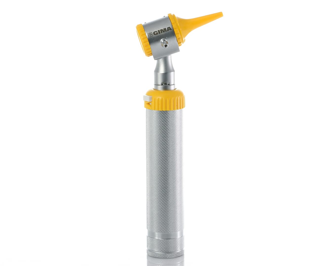 GIMA Otoscope Professionel Parker Oto-rhino-laryngologie Jaune 3 Spéculums autoclavables