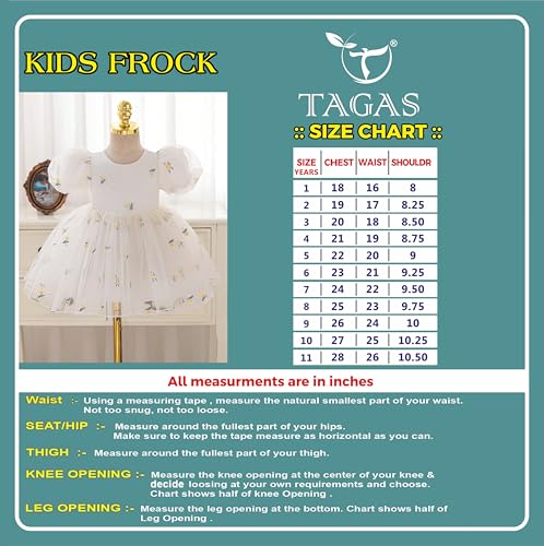 Image of TAGAS Girls Tagas Girls Dress| Girls Frock | Party Dress for Girls |Kids Cloth|
