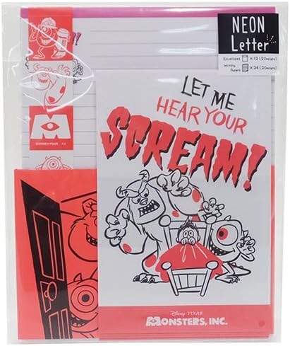 Amazon モンスターズインク ネオン 手紙セット モンスターズインク ネオン 手紙セット 1点 Undersell アンダーセル 生活雑貨 通販