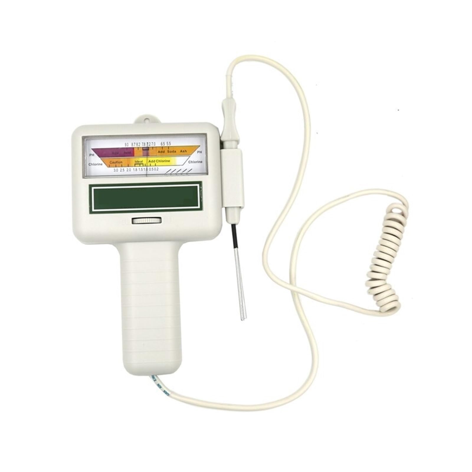 2 In 1 Misuratore Di Cloro PH Tester PH Tester Dispositivo Di Test Della Qualità Acqua Del Cloro Misurazione For Piscina Acquario(B)