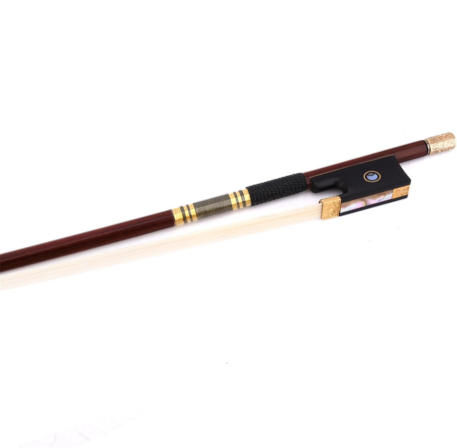 Handgefertigte Geigenbögen Handgefertigter Violinbogen in Profiqualität 4/4 Weiß(Type 3)
