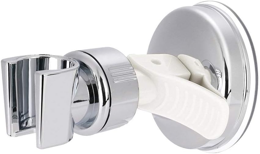 Support de pommeau douche réglable universel sans perçage avec ventouse d'aspiration puissante