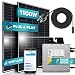 Produktbild Balkonkraftwerk 1100/800W, BENY 800W Wechselrichter, 2x550W Solarmodule, Wifi Upgradebar Drosselbar, mit 5m Anschlusskabel, Photovoltaikanlage, Mini-PV Anlage genehmigungsfrei, Solarpanel