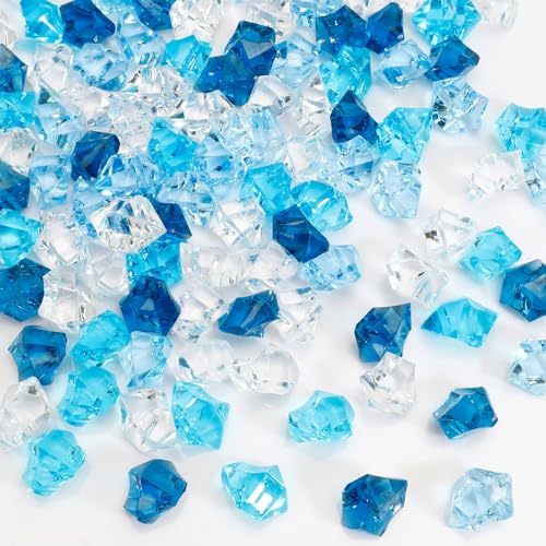 160 piezas cubos de hielo falsos para decoración miniatura 1