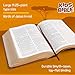 KJV Kids Bible, Lion LeatherTouch, KJV Holy Bible, Red Letter, Presentation Page, Study Helps for Children, Full-Color Inserts and Maps, Easy-to-Read Bible MCM Type