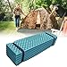 POENVFPO Camping Sleeping Pad,Portable Soft PVC Thickened Foldable Sleeping Mat for Outdoor Camping (186 * 57)