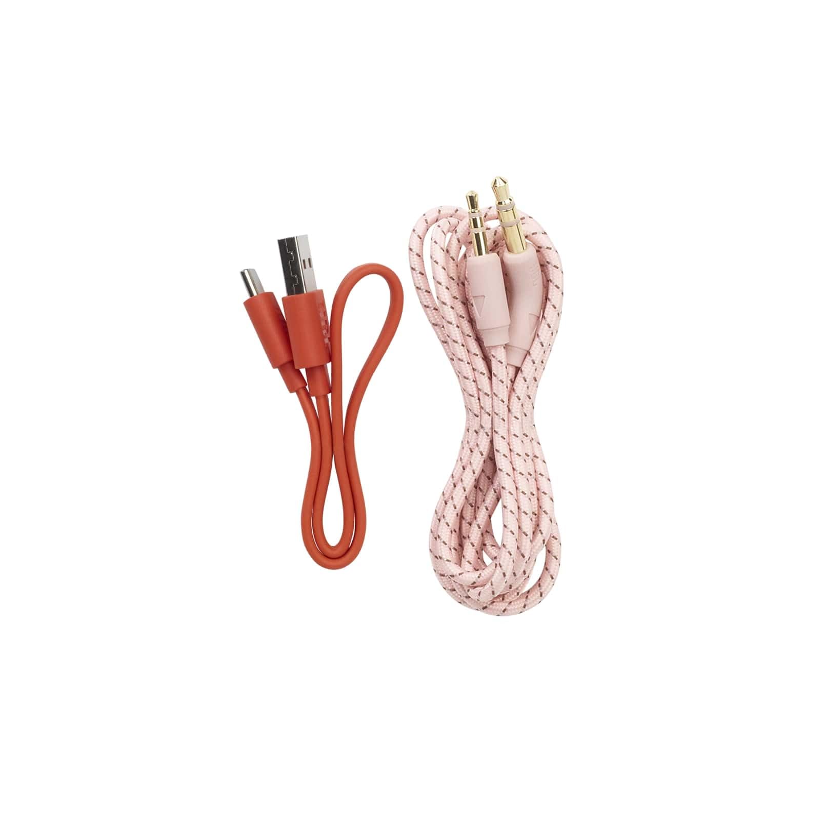 JBL LIVE 460 NC Auriculares supraaurales inalámbricos con cancelación adaptativa de ruido, tecnología Bluetooth, hasta 50h de batería sin NC, asistente de voz y conexión multipunto, rosa