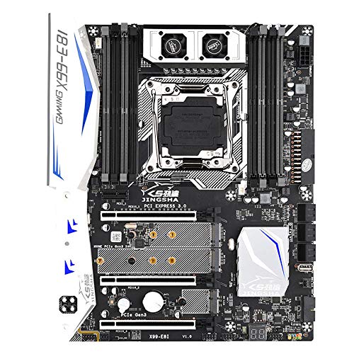 MADRE X99 2011-3 DDR4 DESKTOP MOTHERBOARD COMPUTER CPU QUAD CORE HEXA CORE