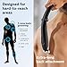 Philips Norelco Bodygroom Series 3500 Showerproof Body Trimmer for Men with Back Attachment, BG5025/49