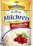 Mondamin Milchreis Klassische Art im 125 g Beutel