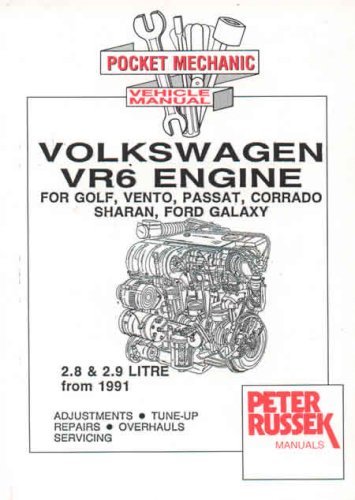 VW VR6 Engines, 2.8 and 2.9 Litre: For VW Golf III, Vento, Passat, Corrado, Sharan, Transporter T4 from 1996 and Ford Galaxy (Engine Manual S.) Paperback – 1 Dec. 1997