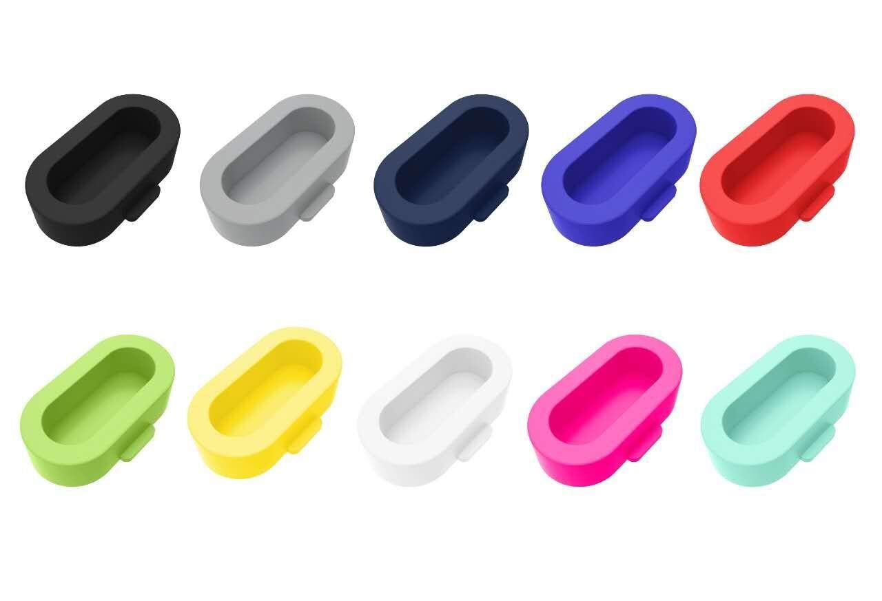 Zenvaa Charger Port Protector for Garmin Fenix 5/5S/5X Plus/6/6S/6X/6 Pro/Vivoactive 3/Vivosport/Forerunner 945/935/245/245M/45/45S,Silicone Anti Dust Plug Caps Compatible with Garmin Smartwatch