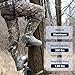 Kalkal Complete Tree Saddle Hunting System, Includes 20'' Aluminum Climbing Sticks, Tree Saddle Hunting Kit
