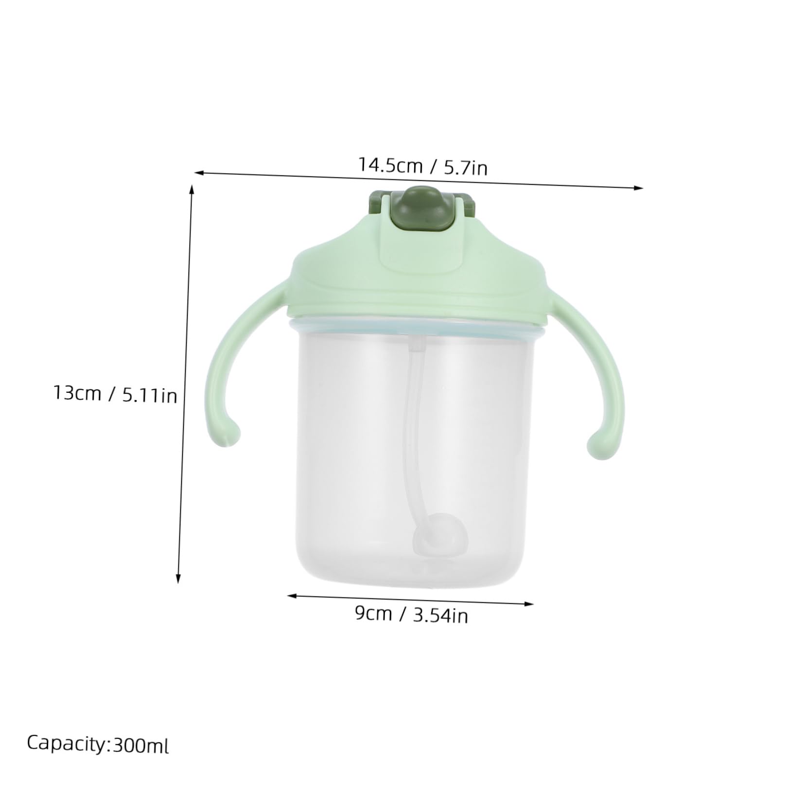 NOLITOY Bedridden Patient Straw Cup Non-spill Sippy Cup for Elderly Care Graduations Easy Drinking Experience