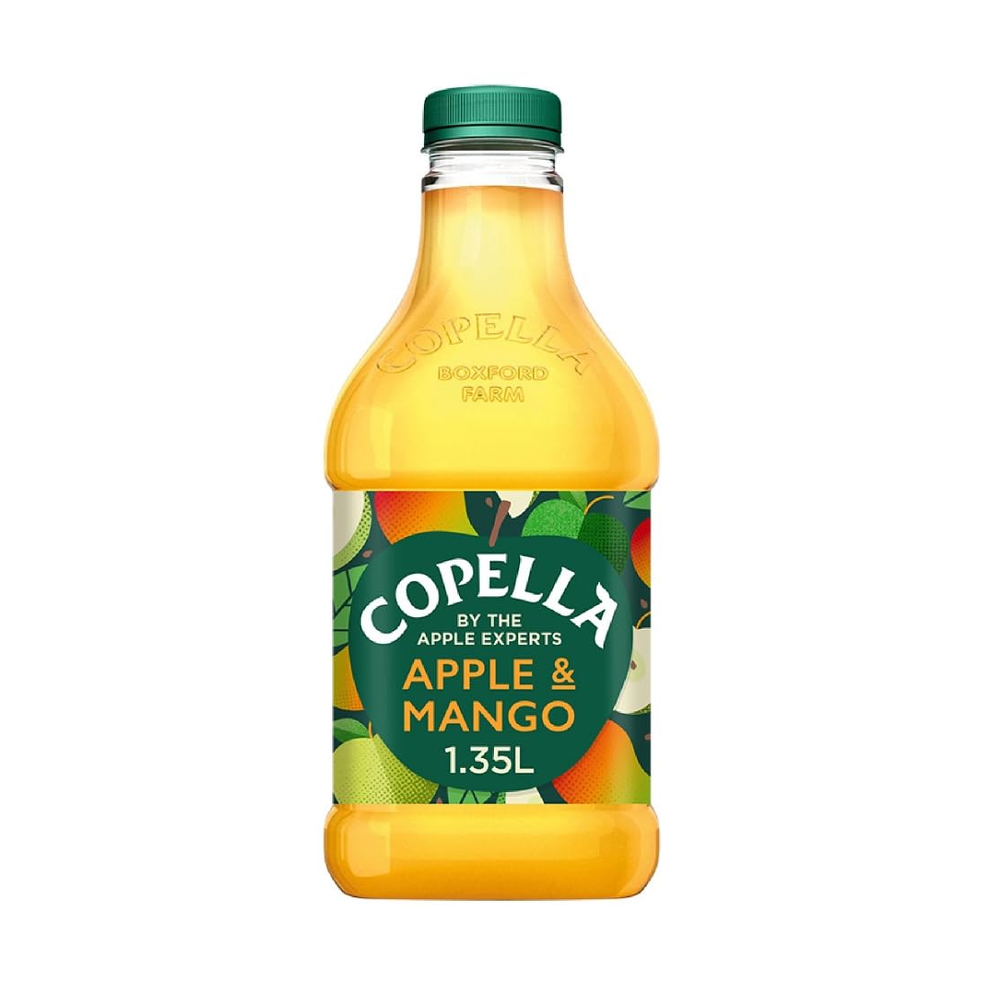 Copella - Apple and Mango - Fruit Juice from Handpicked Seasonal Apples and Exotic Mangoes - Contains Vitamin C - Breakfast Drinks, Juice Bottles - 1.35L