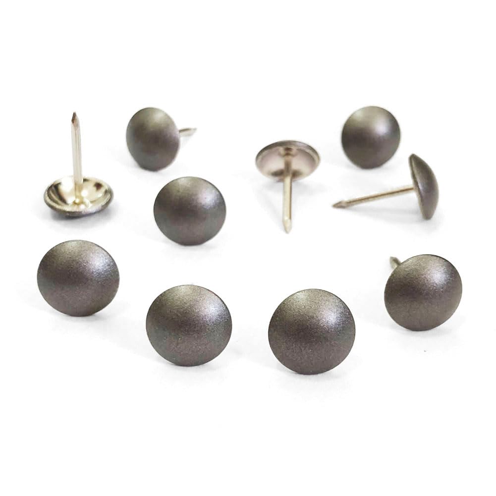 Let's Decorate 100 Stück Polsternägel - Weiße Dekonägel D11mm Für Möbel & DIY