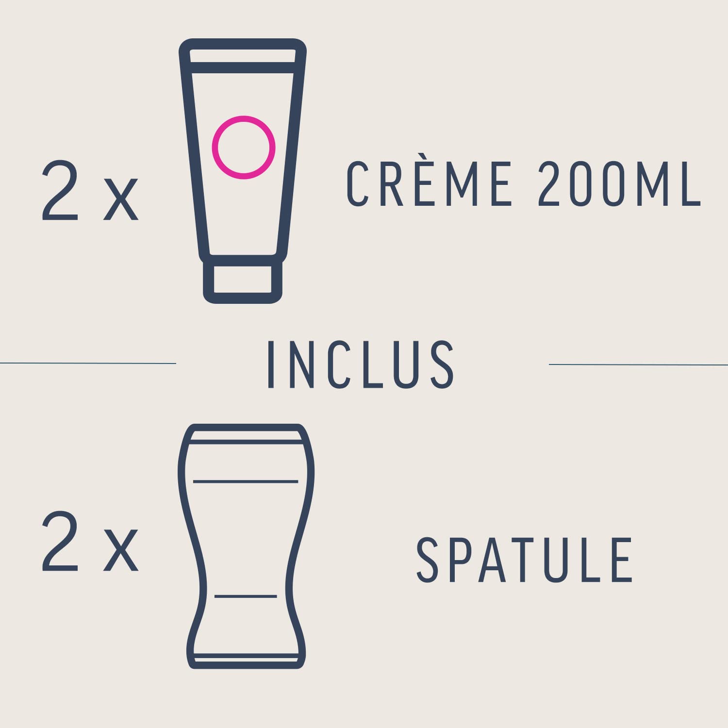 VEET Expert - Crema depilatoria peli tenaces – Corpo e gambe – Agisce in 2 minuti – Set di 2 x 200 ml