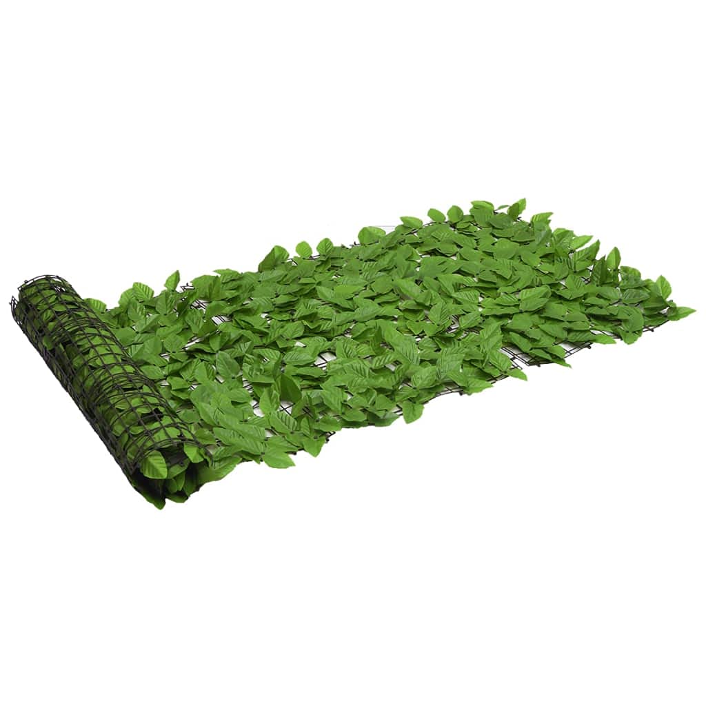 Homgoday Zewnętrzny parawan, Balkon Parawan z zielonymi liśćmi 200 x 75 cm, na zewnątrz do ogrodu, parawan zewnętrzny ogród, separe przegroda zewnętrzna Model3216421