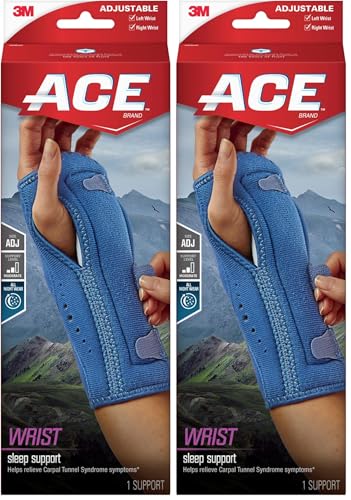 Image of ACE Brand Night Wrist Sleep Support 209626, Adjustable, 12 Packs per case (Pack of 2)