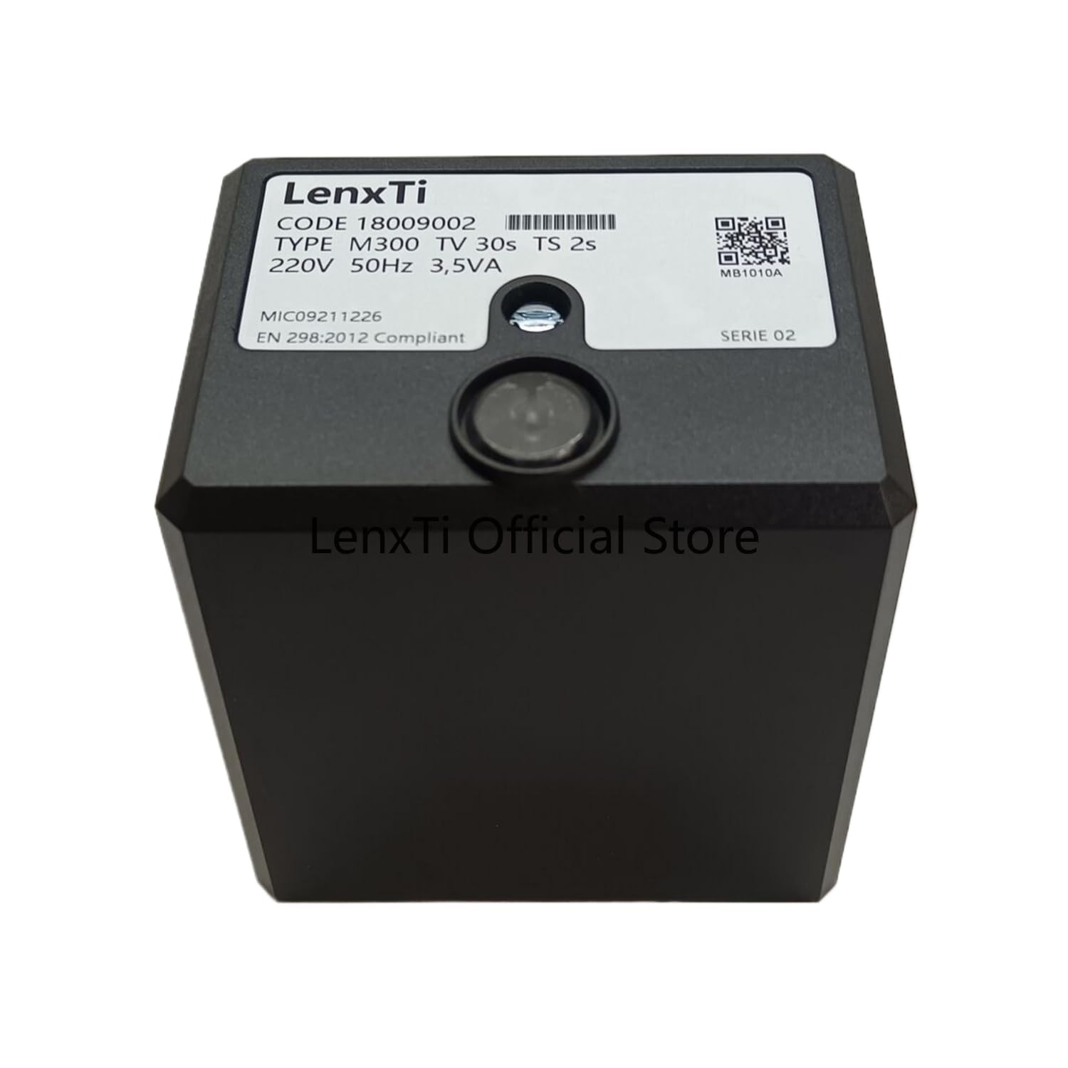 LenxTi M300 18009002 Boîtier de commande de brûleur pour brûleurs à courant d'air forcé pour gaz et huile carburant