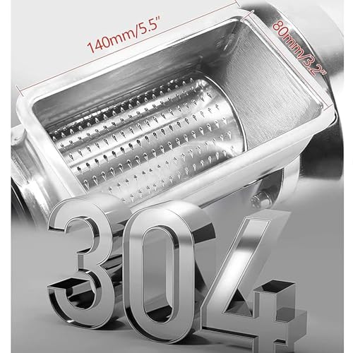 Rallador Eléctrico Comercial para Queso 550W miniatura 5