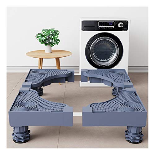 Waschmaschinen Untergestell Mobile Waschmaschine Basis Kühlschrank Klimaanlagen-Bracket Stoß- Festsitz Waschmaschine Universal-Rack