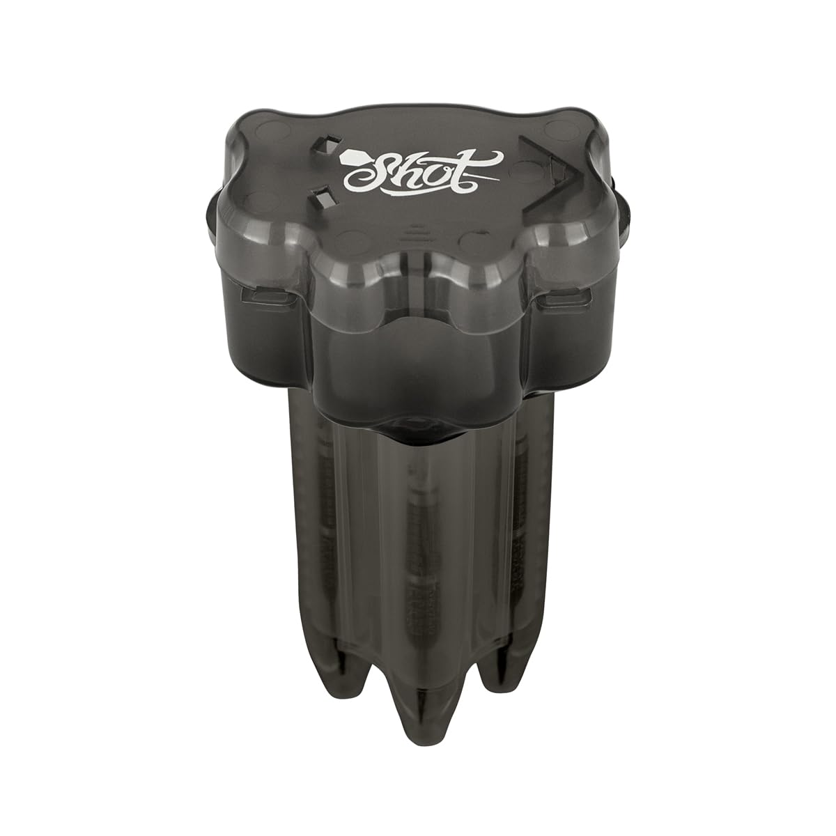 Shot! Drop in Dart Case Black for 1 Dart Set and Accessories Such as Flights and Shafts, for Men & Women