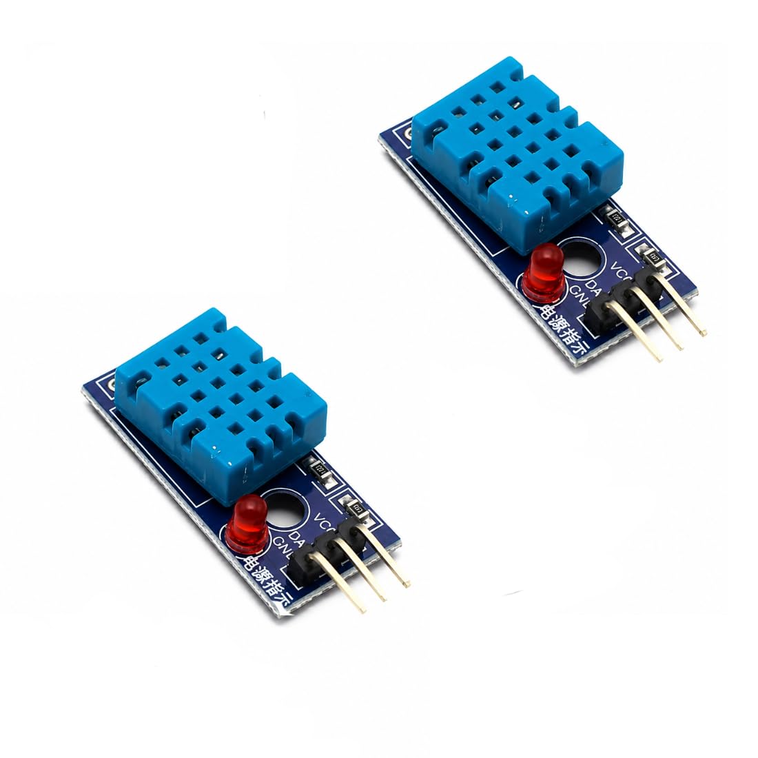 Robocraze DHT 11 Humidity and Temperature Sensor module (Pack of 2)-image-47