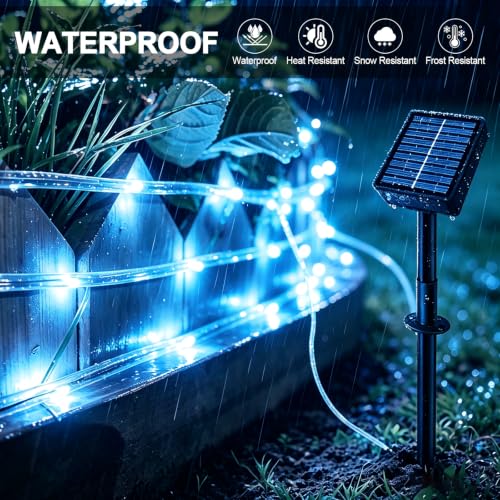 39-ft Slyuexu 100-LED Solar Rope Outdoor String Lights (Various) $6.99 + Free Shipping w/ Prime or on $35+ + 50% Off Code PV4IY7A7 Prime - image 4